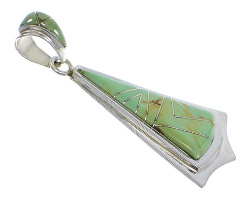 Turquoise And Sterling Silver Pendant Jewelry VX55399